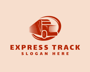 Automotive Express Truck logo design