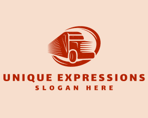 Automotive Express Truck logo design