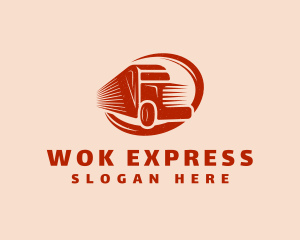 Automotive Express Truck logo design