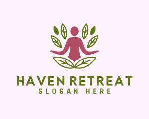 Natural Meditation Center logo design