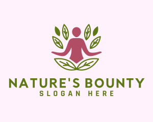 Natural Meditation Center logo design