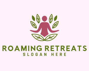 Natural Meditation Center logo design