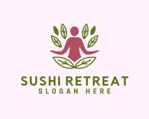 Natural Meditation Center logo design