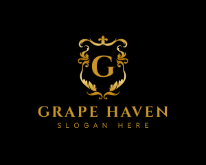 Premium Ornate Vineyard logo