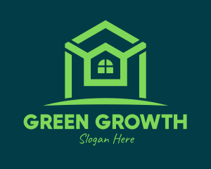 Green Residential Realty Property logo design