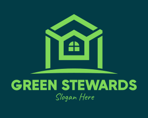 Green Residential Realty Property logo design