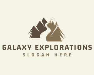 Outdoor Mountain Road logo design