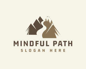 Outdoor Mountain Road logo design