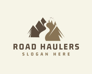 Outdoor Mountain Road logo design