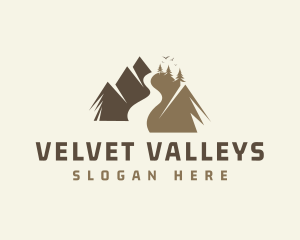 Outdoor Mountain Road logo design