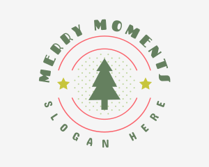 Christmas Holiday Tree logo