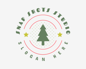 Christmas Holiday Tree logo