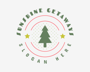 Christmas Holiday Tree logo