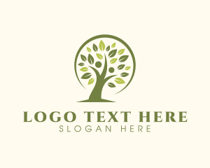 Yoga Meditate Tree logo