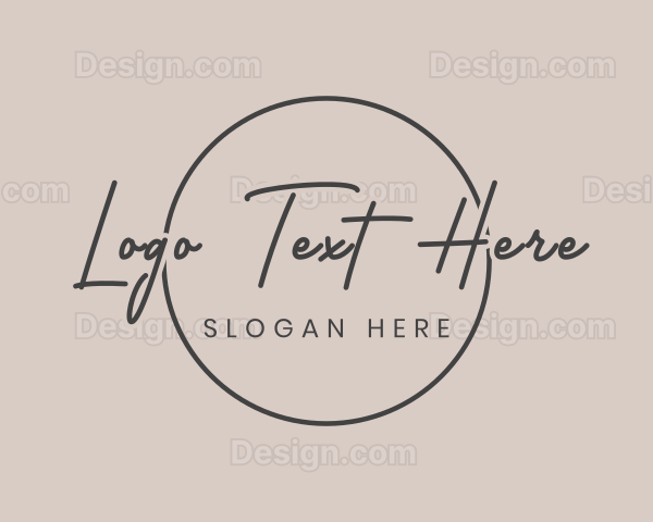 Cosmetics Store Business Logo