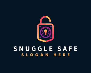 Padlock Security Safe logo