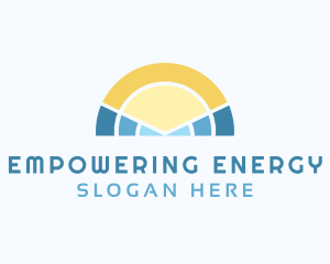 Solar Energy Power logo design