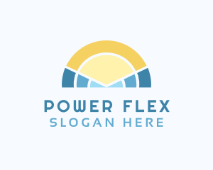 Solar Energy Power logo design