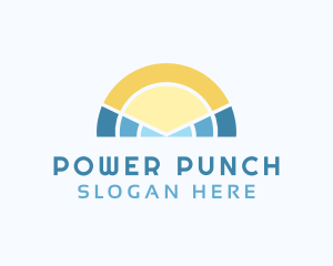 Solar Energy Power logo design