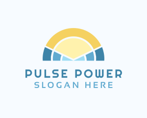 Solar Energy Power logo design