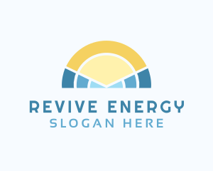 Solar Energy Power logo design