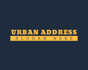 Urban Apparel Brand logo design