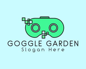 Tech Game Goggles logo design