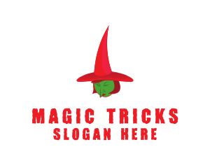 Witch Hat Magic logo design