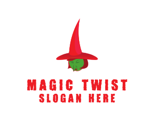 Witch Hat Magic logo design