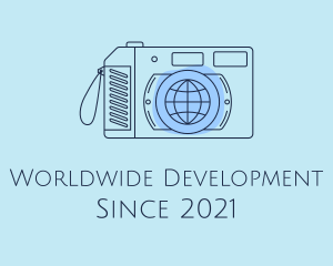 Blue International Photographer  logo