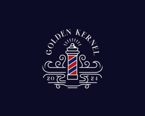 Barber Grooming Haircut Logo