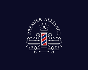 Barber Grooming Haircut Logo