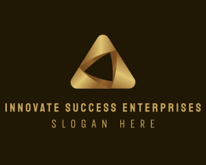 Elegant Triangle Enterprise logo design