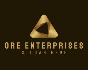 Elegant Triangle Enterprise logo design