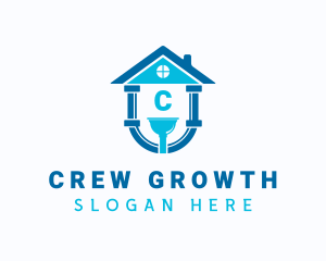 Plumbing Pipe Plunger logo