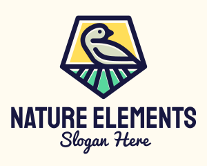 Nature Field Bird logo design