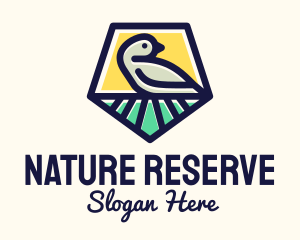 Nature Field Bird logo design