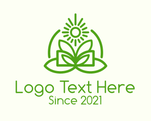 Green Ecology Plant  logo