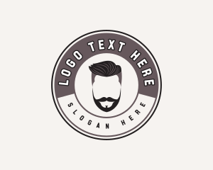 Fashion - Beard Hair Fashion logo design