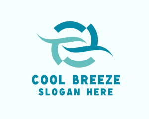 Airflow Ventilation Breeze  logo design