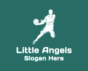 Basketball Player Athlete Logo