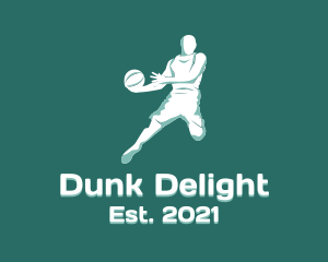 Basketball Player Athlete logo