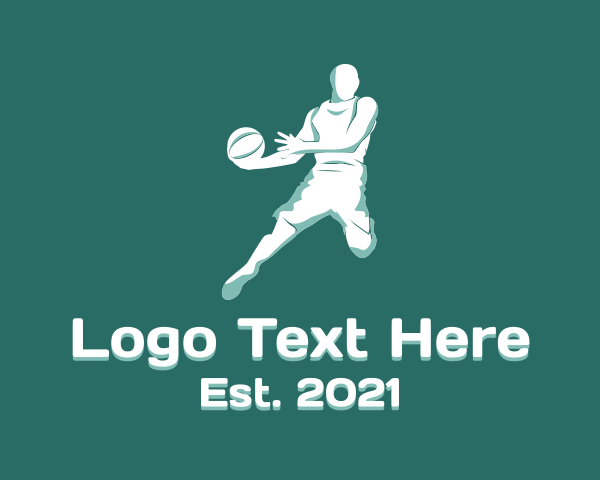 Basketball Court logo example 3