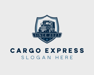 Shield Cargo Trucking logo design