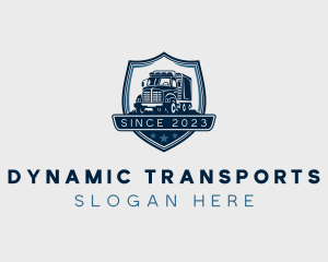 Shield Cargo Trucking logo design