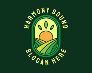 Farming Sun Emblem logo