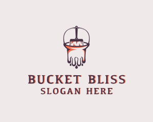 Paint Bucket Handyman Renovation logo design