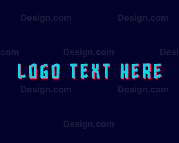 Generic Retro Neon Logo