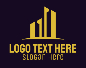 Golden City Skyline logo