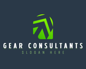 Arrow Business Consultant logo design